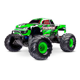 Traxxas TRA36254-8 GRNX  Green Stampede 1/10 Scale Monster Truck w/ Battery & USB-C