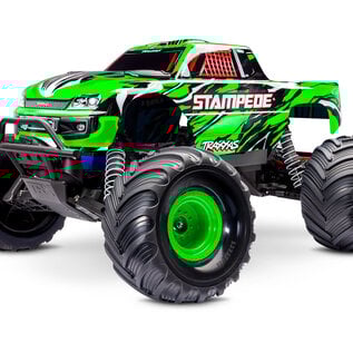 Traxxas TRA36254-8 GRNX  Green Stampede 1/10 Scale Monster Truck w/ Battery & USB-C