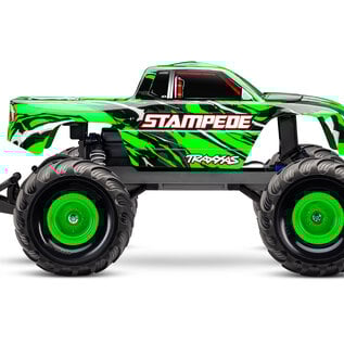 Traxxas TRA36254-8 GRNX  Green Stampede 1/10 Scale Monster Truck w/ Battery & USB-C
