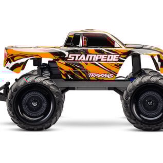 Traxxas TRA36254-8 ORNG  Orange Stampede 1/10 Scale Monster Truck w/ Battery & USB-C