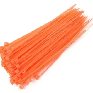 Integy C23386ORANGE Plastic Tie Wrap/Cable Tie Small (100)