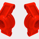 Traxxas TRA10752-RED  Red Rear Stub Axle Carriers (2) for Mini Maxx