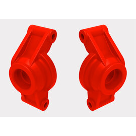 Traxxas TRA10752-RED  Red Rear Stub Axle Carriers (2) for Mini Maxx