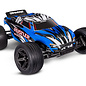 Traxxas TRA37254-8 BLUEX  Blue  Rustler 2WD BL-2S Brushless RTR USB-C HD