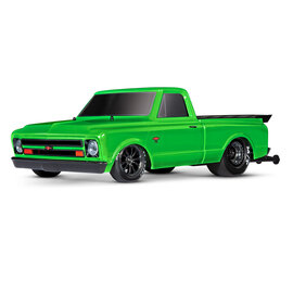 Traxxas TRA94376-74  Green Drag Slash Brushless Drag Chevy C-10 Truck HD