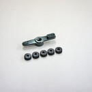 Mugen Seiki MUGE2815b  Mugen Seiki Alum Throttle Servo Horn: X8R/8, X8T