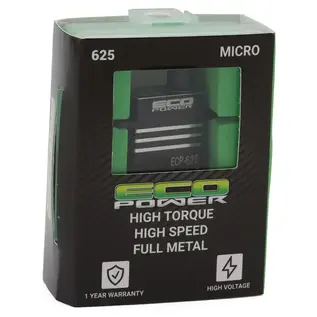 Eco Power ECP-625  EcoPower 625 Aluminum Digital Micro Servo Direct Fit For Losi™ Micro-B/T (HV)