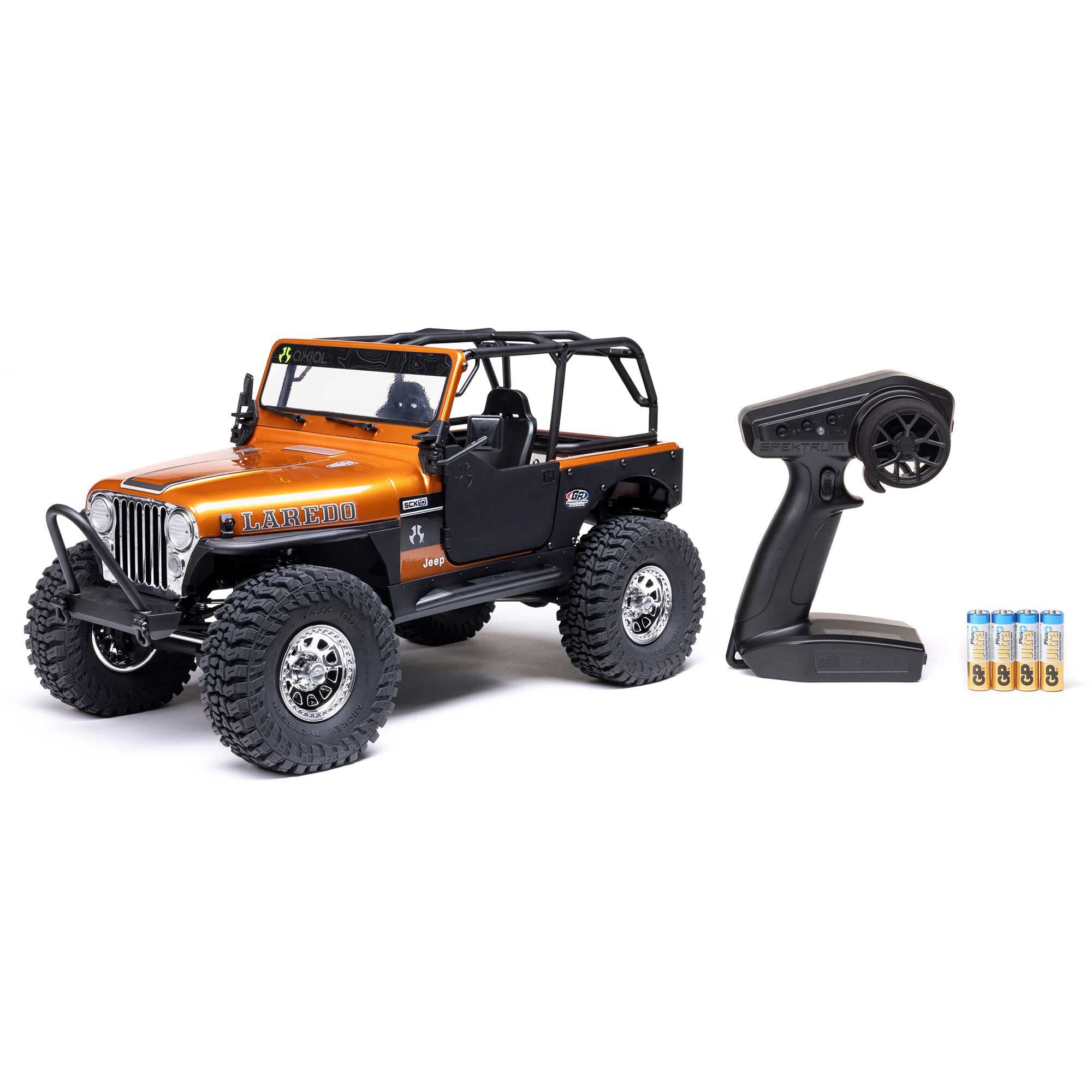 AXI-2261T1 1/30 SCX30 Jeep Wrangler JLU 4X4 RTR Brushed Rock