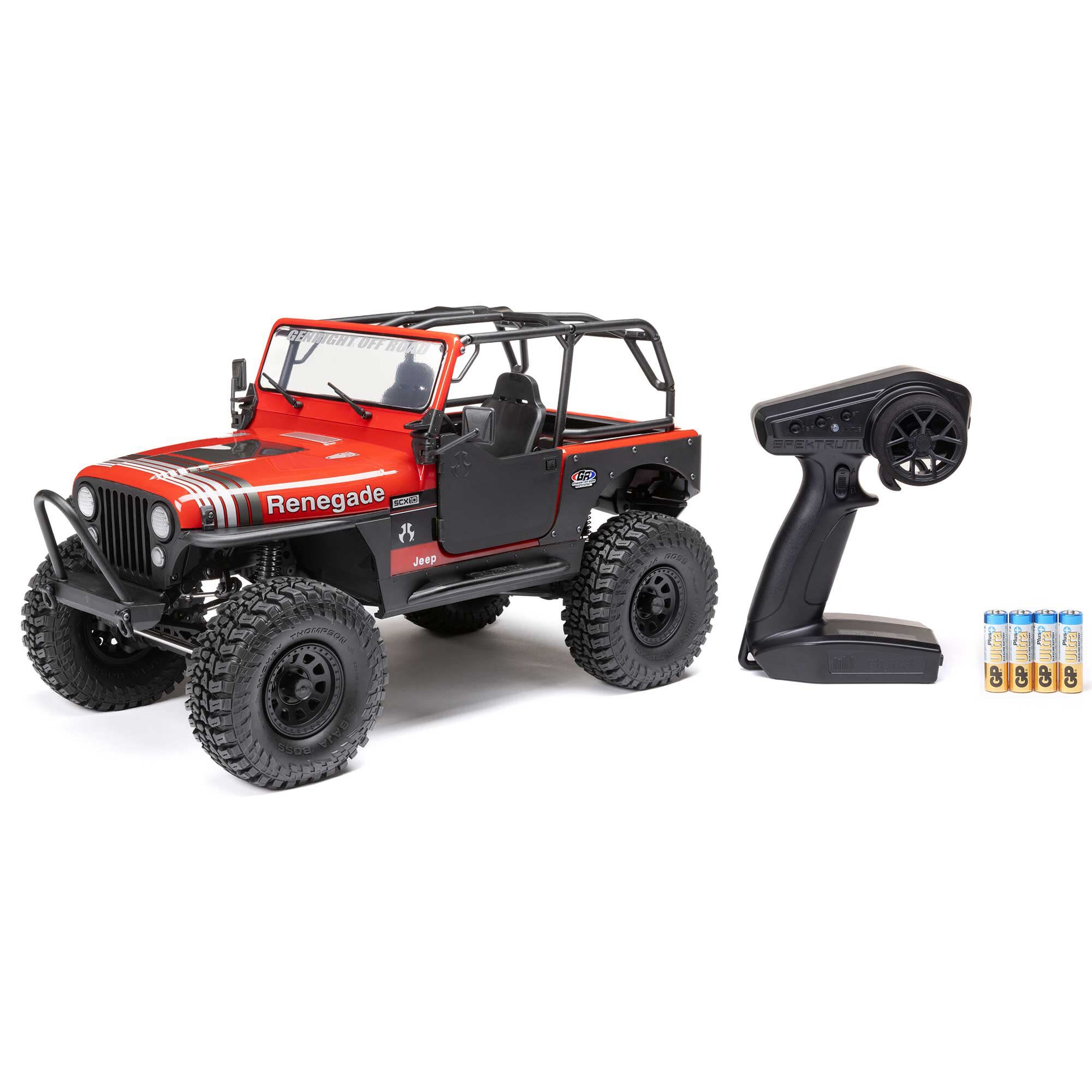 AXI-2261T2 1/30 SCX30 Jeep Wrangler JLU 4X4 RTR Brushed Rock