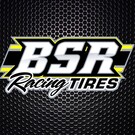 BSR BSRC8022-B 1/8 Gold Yellow Mounted GT Foam Tire On Black Dish Wheels (2)