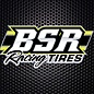 BSR BSRC8222Y 1/8 Gold Mounted GT Foam Tire On Yellow  Dish Wheels (2)