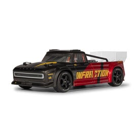 Arrma ARA4315V4T2   Black/Red 1/8 INFRACTION 223S DSC 4X4 RTR Brushless All-Road Street Bash