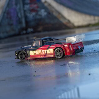 Arrma ARA4315V4T2   Black/Red 1/8 INFRACTION 223S DSC 4X4 RTR Brushless All-Road Street Bash