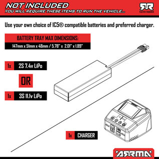 Arrma ARA4315V4T2   Black/Red 1/8 INFRACTION 223S DSC 4X4 RTR Brushless All-Road Street Bash