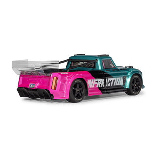 Arrma ARA4315V4T3  Teal/Pink 1/8 INFRACTION 223S DSC 4X4 RTR Brushless All-Road Street Bash