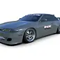 24K TAF22000  1/10 Nissan S14 Silvia Zenki Drift Body (Clear) (257mm Wheelbase)