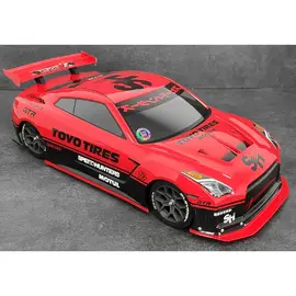 Bittydesign BDYAR8-GT8  Bittydesign BDGT8-GTR Arrma 1/8 Vendetta/Infraction GTR Body (Clear) (336mm Wheelbase)