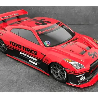 Bittydesign BDYAR8-GT8  Bittydesign BDGT8-GTR Arrma 1/8 Vendetta/Infraction GTR Body (Clear) (336mm Wheelbase)