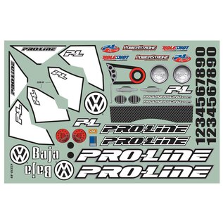 Proline Racing PRO3238-63  Volkswagen Full Fender Baja Bug Body (Clear) (Slash/Slash 4x4)