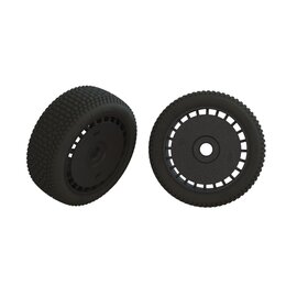Arrma ARA550098  dBoots Exabyte Glued Tire Set, Black (2)