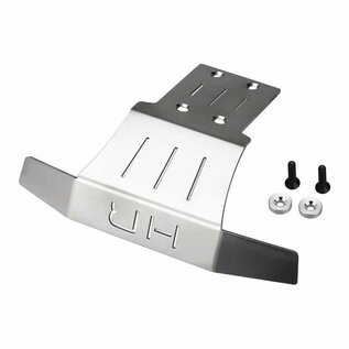 HOT RACING HRAAMN311K  Front Stainless Steel Skid bumper - MINI KRATON