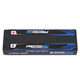 Protek RC PTK-5146-26  2S 150C Low IR SG3 HV ULCG Stick LiPo Battery (7.6V/6300mAh) w/5mm Connectors (ROAR Approved)