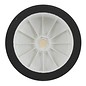BSR BSRC8018 1/8 Double Pink 17mm Hex Mounted GT Foam Tires On White Dish Wheels (2)