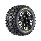 Louise RC LOULT3388SM  ST-Uphill Soft Mounted Tires, 0" & 1/2" Offset, Removable Hex 12, 14, 17mm, For Mini Maxx / XRT