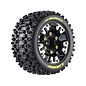 Louise RC LOULT3388SM  ST-Uphill Soft Mounted Tires, 0" & 1/2" Offset, Removable Hex 12, 14, 17mm, For Mini Maxx / XRT