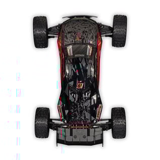 Arrma ARA7707V6T1  1/7 TALION 6S EXB 4X4 RTR Brushless RC Speed Truck RTR (Black)