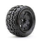 Power Hobby PHB5801CBMSGB  Tomahawk 1/5 Belted Tires (2), for Traxxas X-Maxx, Arrma, Losi DBXL-E