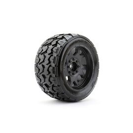 Power Hobby PHB5801CBMSGB  Tomahawk 1/5 Belted Tires (2), for Traxxas X-Maxx, Arrma, Losi DBXL-E