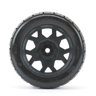 Power Hobby PHB5801CBMSGB  Tomahawk 1/5 Belted Tires (2), for Traxxas X-Maxx, Arrma, Losi DBXL-E