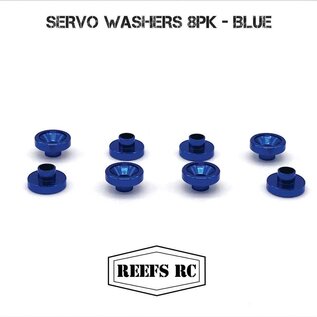 Reefs SEHREEFS52  Servo Washers 8pk - Blue