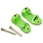 Traxxas TRA3632G  Green Alu 30° Caster Blocks (Left & Right): 2wd Trucks