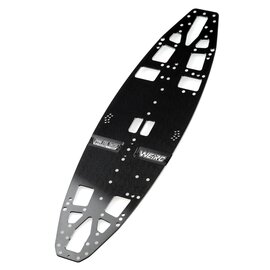 WeiRC WEI-DLCSC-A800R  WeiRC 1.2mm Spring Steel Chassis DLC Coating for Awesomatix A800RR (142g)