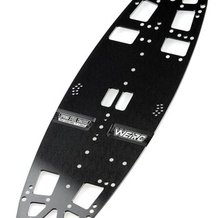 WeiRC WEI-DLCSC-A800R  WeiRC 1.2mm Spring Steel Chassis DLC Coating for Awesomatix A800RR (142g)