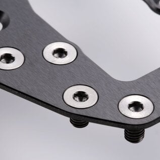 WeiRC WEI-DLCSCSET-A800R  WeiRC 1.2mm Spring Steel Chassis DLC Coating w/ Screws Set for Awesomatix A800RR (142g)