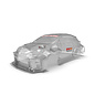 24K TAF90000  1/10 Toyota Yaris GR Drift Body (Clear) (257mm Wheelbase)