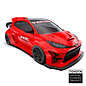 24K TAF90000  1/10 Toyota Yaris GR Drift Body (Clear) (257mm Wheelbase)