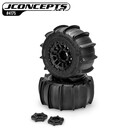 J Concepts JCO4175-39812  Animal – platinum compound, pre-mounted on #3477, 2pc (Fits – Maxx, Kraton 4S, and Kagama 4S)