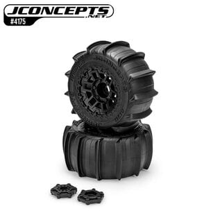 J Concepts JCO4175-39812  Animal – platinum compound, pre-mounted on #3477, 2pc (Fits – Maxx, Kraton 4S, and Kagama 4S)