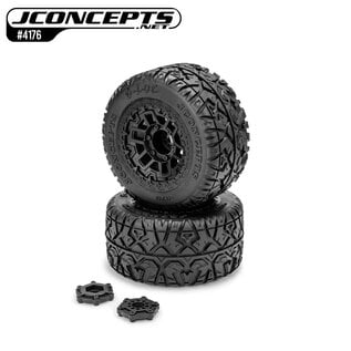 J Concepts JCO4176-39812  G-Locs – platinum compound, pre-mounted on #3477, 2pc (Fits – Maxx, Kraton 4S, and Kagama 4S)