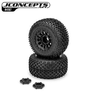 J Concepts JCO4187-39812  Choppers – platinum compound, pre-mounted on #3477, 2pc (Fits – Maxx, Kraton 4S, and Kagama 4S)