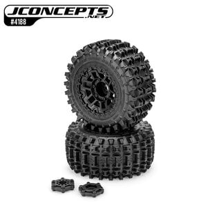 J Concepts JCO4188-39812  Magma – platinum compound, pre-mounted on #3477, 2pc (Fits – Maxx, Kraton 4S, and Kagama 4S)