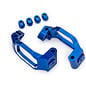 Traxxas TRA10232  Blue Aluminum Caster Blocks (L&R) Maxx, Maxx Slash