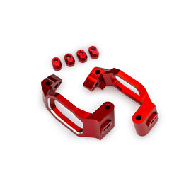 Traxxas TRA10232  Red Aluminum Caster Blocks (L&R) Maxx, Maxx Slash