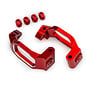 Traxxas TRA10232  Red Aluminum Caster Blocks (L&R) Maxx, Maxx Slash