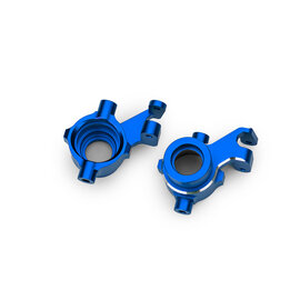 Traxxas TRA10237  Blue Aluminum Steering Blocks (L&R) Maxx, Maxx Slash
