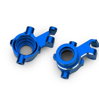 Traxxas TRA10237  Blue Aluminum Steering Blocks (L&R) Maxx, Maxx Slash